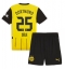 Fotbollsset Barn Borussia Dortmund Niklas Sule #25 Hemmatröja 2024-25 Mini-Kit Kortärmad (+ korta byxor)