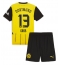 Fotbollsset Barn Borussia Dortmund Pascal Gross #13 Hemmatröja 2024-25 Mini-Kit Kortärmad (+ korta byxor)