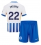 Fotbollsset Barn Brighton Kaoru Mitoma #22 Hemmatröja 2024-25 Mini-Kit Kortärmad (+ korta byxor)