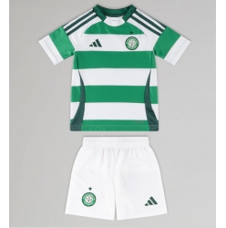 Fotbollsset Barn Celtic Hemmatröja 2024-25 Mini-Kit Kortärmad (+ korta byxor)