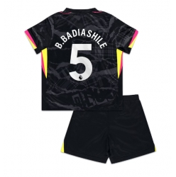 Fotbollsset Barn Chelsea Benoit Badiashile #5 Tredje Tröja 2024-25 Mini-Kit Kortärmad (+ korta byxor)