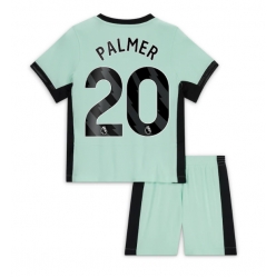 Fotbollsset Barn Chelsea Cole Palmer #20 Tredje Tröja 2023-24 Mini-Kit Kortärmad (+ korta byxor)