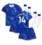 Fotbollsset Barn Chelsea Joao Felix #14 Hemmatröja 2024-25 Mini-Kit Kortärmad (+ korta byxor)