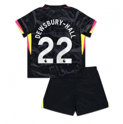 Fotbollsset Barn Chelsea Kiernan Dewsbury-Hall #22 Tredje Tröja 2024-25 Mini-Kit Kortärmad (+ korta byxor)