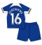 Fotbollsset Barn Chelsea Lesley Ugochukwu #16 Hemmatröja 2023-24 Mini-Kit Kortärmad (+ korta byxor)