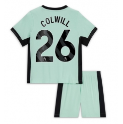 Fotbollsset Barn Chelsea Levi Colwill #26 Tredje Tröja 2023-24 Mini-Kit Kortärmad (+ korta byxor)