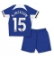 Fotbollsset Barn Chelsea Nicolas Jackson #15 Hemmatröja 2023-24 Mini-Kit Kortärmad (+ korta byxor)