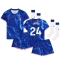 Fotbollsset Barn Chelsea Reece James #24 Hemmatröja 2024-25 Mini-Kit Kortärmad (+ korta byxor)