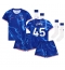 Fotbollsset Barn Chelsea Romeo Lavia #45 Hemmatröja 2024-25 Mini-Kit Kortärmad (+ korta byxor)