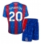 Fotbollsset Barn Crystal Palace Adam Wharton #20 Hemmatröja 2024-25 Mini-Kit Kortärmad (+ korta byxor)