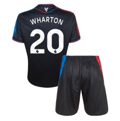 Fotbollsset Barn Crystal Palace Adam Wharton #20 Tredje Tröja 2024-25 Mini-Kit Kortärmad (+ korta byxor)