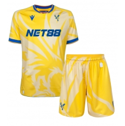 Fotbollsset Barn Crystal Palace Bortatröja 2024-25 Mini-Kit Kortärmad (+ korta byxor)