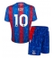 Fotbollsset Barn Crystal Palace Eberechi Eze #10 Hemmatröja 2024-25 Mini-Kit Kortärmad (+ korta byxor)