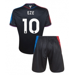 Fotbollsset Barn Crystal Palace Eberechi Eze #10 Tredje Tröja 2024-25 Mini-Kit Kortärmad (+ korta byxor)