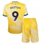 Fotbollsset Barn Crystal Palace Eddie Nketiah #9 Bortatröja 2024-25 Mini-Kit Kortärmad (+ korta byxor)