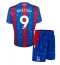 Fotbollsset Barn Crystal Palace Eddie Nketiah #9 Hemmatröja 2024-25 Mini-Kit Kortärmad (+ korta byxor)