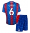 Fotbollsset Barn Crystal Palace Marc Guehi #6 Hemmatröja 2024-25 Mini-Kit Kortärmad (+ korta byxor)