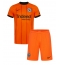 Fotbollsset Barn Eintracht Frankfurt Tredje Tröja 2024-25 Mini-Kit Kortärmad (+ korta byxor)