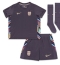 Fotbollsset Barn England Bortatröja EM 2024 Mini-Kit Kortärmad (+ korta byxor)