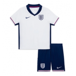 Fotbollsset Barn England Hemmatröja EM 2024 Mini-Kit Kortärmad (+ korta byxor)