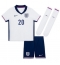 Fotbollsset Barn England Jarrod Bowen #20 Hemmatröja EM 2024 Mini-Kit Kortärmad (+ korta byxor)