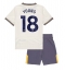 Fotbollsset Barn Everton Ashley Young #18 Tredje Tröja 2024-25 Mini-Kit Kortärmad (+ korta byxor)