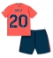 Fotbollsset Barn Everton Dele Alli #20 Bortatröja 2023-24 Mini-Kit Kortärmad (+ korta byxor)