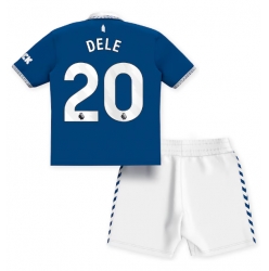 Fotbollsset Barn Everton Dele Alli #20 Hemmatröja 2023-24 Mini-Kit Kortärmad (+ korta byxor)