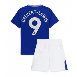 Fotbollsset Barn Everton Dominic Calvert-Lewin #9 Hemmatröja 2024-25 Mini-Kit Kortärmad (+ korta byxor)