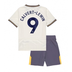 Fotbollsset Barn Everton Dominic Calvert-Lewin #9 Tredje Tröja 2024-25 Mini-Kit Kortärmad (+ korta byxor)