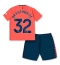 Fotbollsset Barn Everton Jarrad Branthwaite #32 Bortatröja 2023-24 Mini-Kit Kortärmad (+ korta byxor)