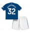 Fotbollsset Barn Everton Jarrad Branthwaite #32 Hemmatröja 2023-24 Mini-Kit Kortärmad (+ korta byxor)