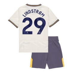 Fotbollsset Barn Everton Jesper Lindstrom #29 Tredje Tröja 2024-25 Mini-Kit Kortärmad (+ korta byxor)