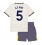 Fotbollsset Barn Everton Michael Keane #5 Tredje Tröja 2024-25 Mini-Kit Kortärmad (+ korta byxor)