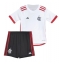 Fotbollsset Barn Flamengo Bortatröja 2024-25 Mini-Kit Kortärmad (+ korta byxor)