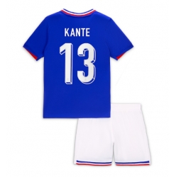 Fotbollsset Barn Frankrike Kante #13 Hemmatröja EM 2024 Mini-Kit Kortärmad (+ korta byxor)