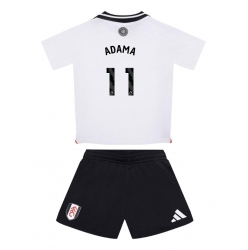 Fotbollsset Barn Fulham Adama Traore #11 Hemmatröja 2024-25 Mini-Kit Kortärmad (+ korta byxor)