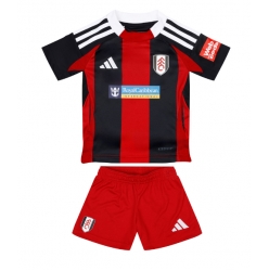 Fotbollsset Barn Fulham Bortatröja 2024-25 Mini-Kit Kortärmad (+ korta byxor)