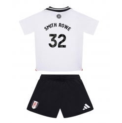 Fotbollsset Barn Fulham Emile Smith Rowe #32 Hemmatröja 2024-25 Mini-Kit Kortärmad (+ korta byxor)