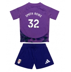 Fotbollsset Barn Fulham Emile Smith Rowe #32 Tredje Tröja 2024-25 Mini-Kit Kortärmad (+ korta byxor)