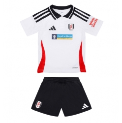 Fotbollsset Barn Fulham Hemmatröja 2024-25 Mini-Kit Kortärmad (+ korta byxor)