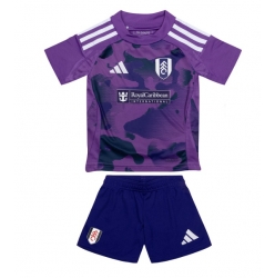 Fotbollsset Barn Fulham Tredje Tröja 2024-25 Mini-Kit Kortärmad (+ korta byxor)