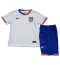 Fotbollsset Barn Förenta Staterna Hemmatröja Copa America 2024 Mini-Kit Kortärmad (+ korta byxor)