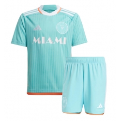 Fotbollsset Barn Inter Miami Tredje Tröja 2024-25 Mini-Kit Kortärmad (+ korta byxor)