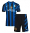 Fotbollsset Barn Inter Milan Alessandro Bastoni #95 Hemmatröja 2024-25 Mini-Kit Kortärmad (+ korta byxor)