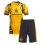 Fotbollsset Barn Inter Milan Denzel Dumfries #2 Tredje Tröja 2024-25 Mini-Kit Kortärmad (+ korta byxor)