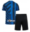 Fotbollsset Barn Inter Milan Hemmatröja 2024-25 Mini-Kit Kortärmad (+ korta byxor)