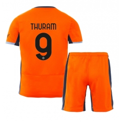 Fotbollsset Barn Inter Milan Marcus Thuram #9 Tredje Tröja 2023-24 Mini-Kit Kortärmad (+ korta byxor)