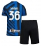 Fotbollsset Barn Inter Milan Matteo Darmian #36 Hemmatröja 2024-25 Mini-Kit Kortärmad (+ korta byxor)