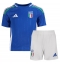 Fotbollsset Barn Italien Hemmatröja EM 2024 Mini-Kit Kortärmad (+ korta byxor)